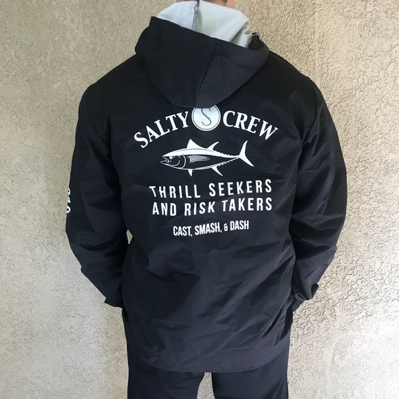 Salty Crew ThrillSeekers & RiskTakers Wind Breaker - Picture 2 of 2